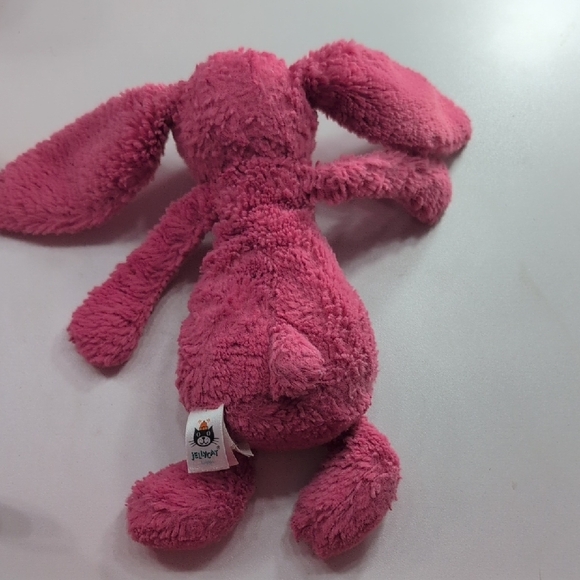 Jellycat Pink Striped and Solid Stuffed Animals - Picture 4 of 9